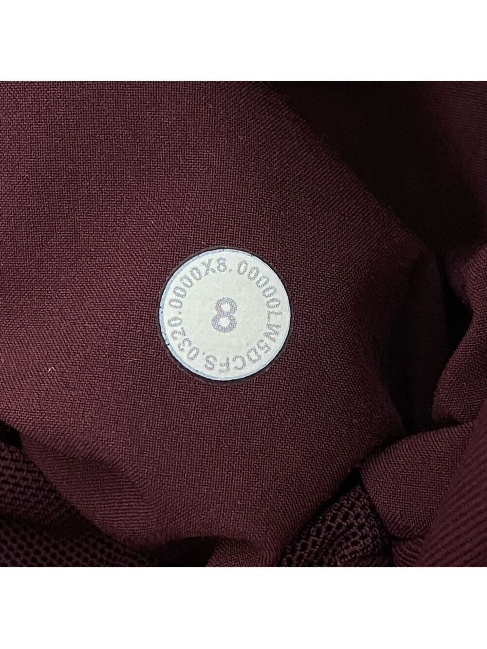 Lululemon Keep Moving 7/8 Pant High Rise Size 8 Cassis Full-On Luxtreme - Picture 9 of 14